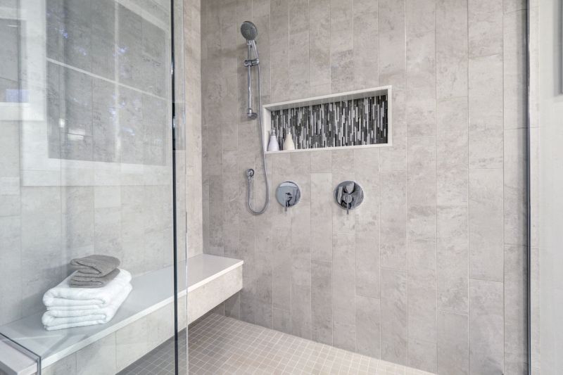 Custom Shower Niche and Shelves